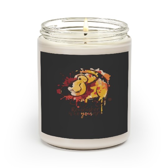 Lion King Disney Scented Candles, Disney Simba Scented Candles, Disney Lion King Scented Candles