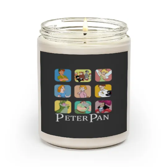 Disney Peter Pan Characters Scented Candles, Peter Pan Scented Candles