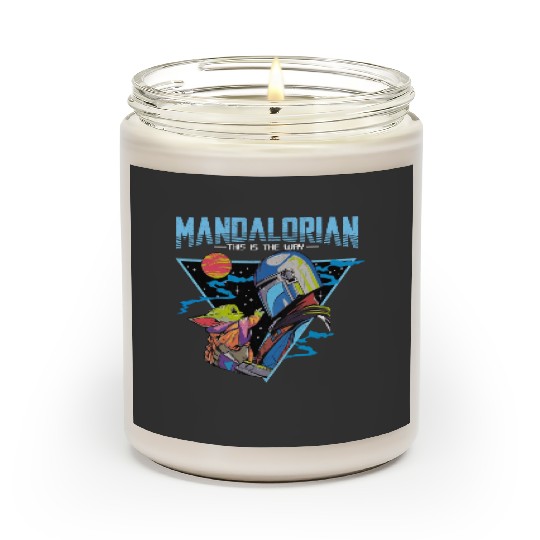 New Collection Star Wars Mandalorian Scented Candles, Disneyland, Disney Trip Scented Candles, Star Wars Scented Candles