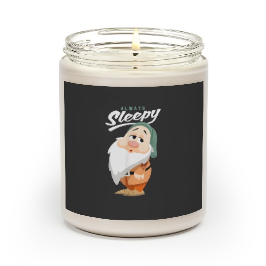 Disney Snow White And The Seven Dwarfs Always Sleepy Scented Candles, WDW Magic Kingdom Disneyland Family Vacation Birthday Gift
