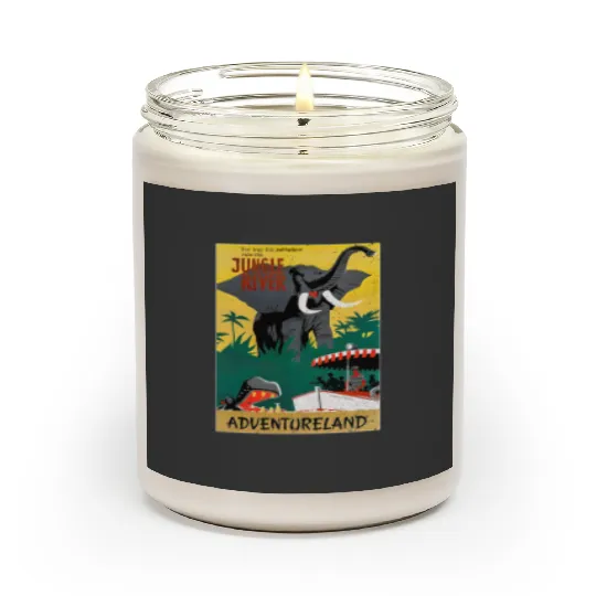 Jungle Cruise Scented Candles, Disney Jungle Cruise Ride Scented Candles