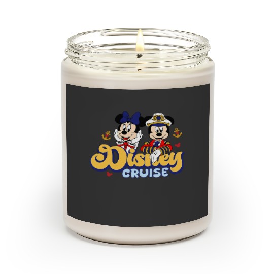 Disney Vacation 2024 Scented Candles, Disney Cruise Disney Cruise Scented Candles