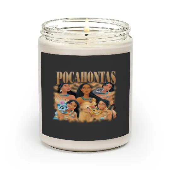 Pocahontas Bootleg Scented Candles, Retro Disney Princess Scented Candles