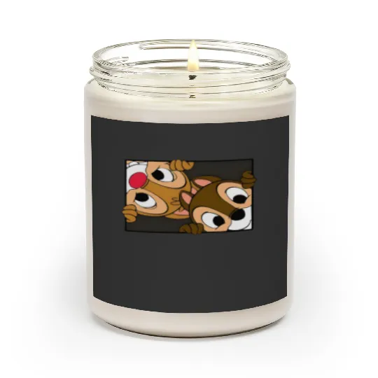Chip n Dale Scented Candles, Disney Character Scented Candles, Chip and Dale Characters, Chip n Dale Snacks Scented Candles