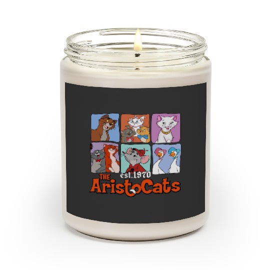Disney The Aristocats Characters Group 1970 Scented Candles, Disney The Aristocats Scented Candles