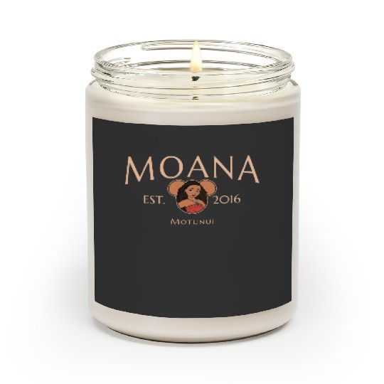 Moana Princess Scented Candles, Moana Disney Scented Candles, Disney Princess Scented Candles, Mickey Ears Scented Candles, Disney Character Scented Candles,