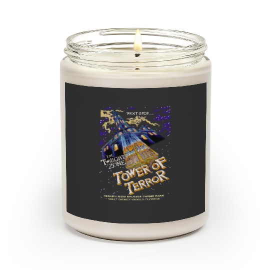 Vintage Tower Of Terror Scented Candles, Disney Rides Scented Candles, Disneyworld Disney Scented Candles, Hollywood Studios Scented Candles