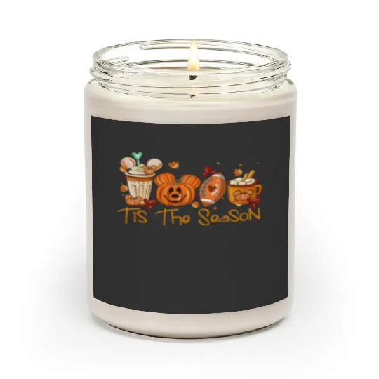 Disney Tis The Season Scented Candles, Disney Fall Scented Candles