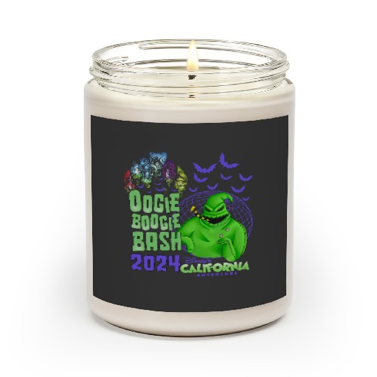 Disney California Adventure Oogie Boogie Bash 2024 Scented Candles, Nightmare Before Christmas