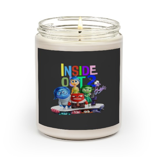 Disney Inside Out 2 Scented Candles, Inside Out Characters Scented Candles, Inside Out 2024 Movie Scented Candles