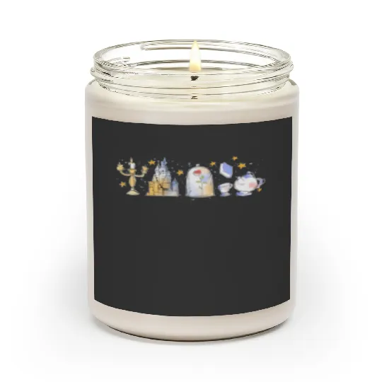 Disney Princess Belle Fall Scented Candles, Beauty and the Beast Characters Scented Candles, Belle Disney World Scented Candles
