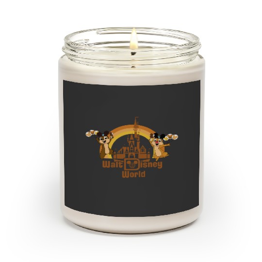 Disneyland Chip and Dale Scented Candles, WDW Chip n Dale Scented Candles,