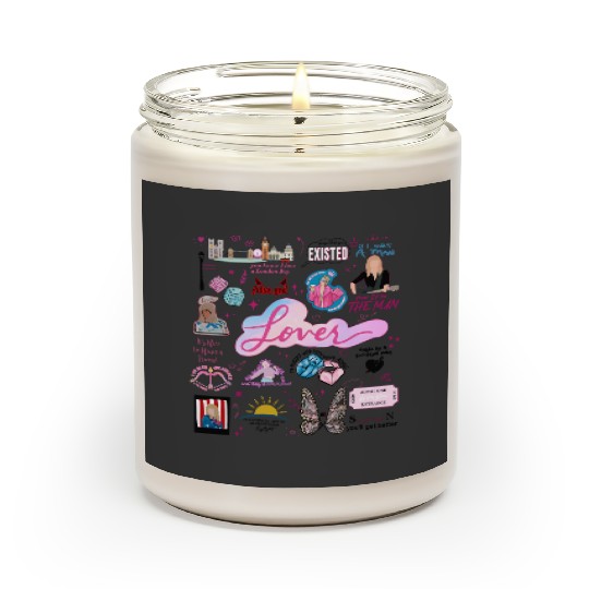 Discover Lover Album Scented Candles, Taylor Lover Scented Candles, Taylor Valentines Scented Candles