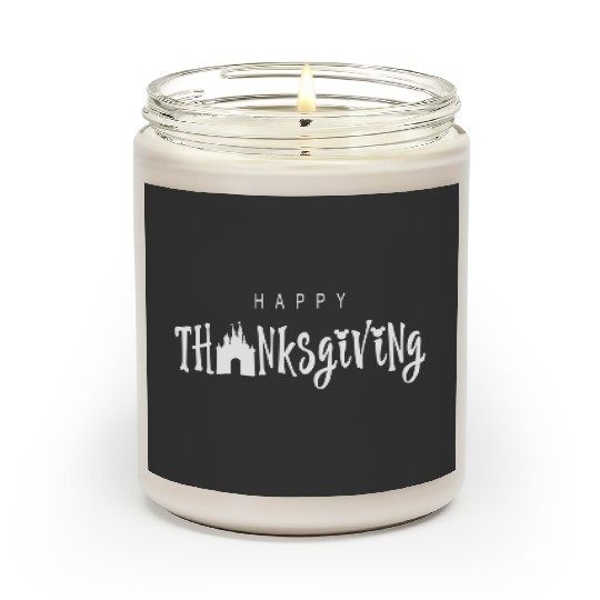 Happy Thanksgiving Disney Scented Candles