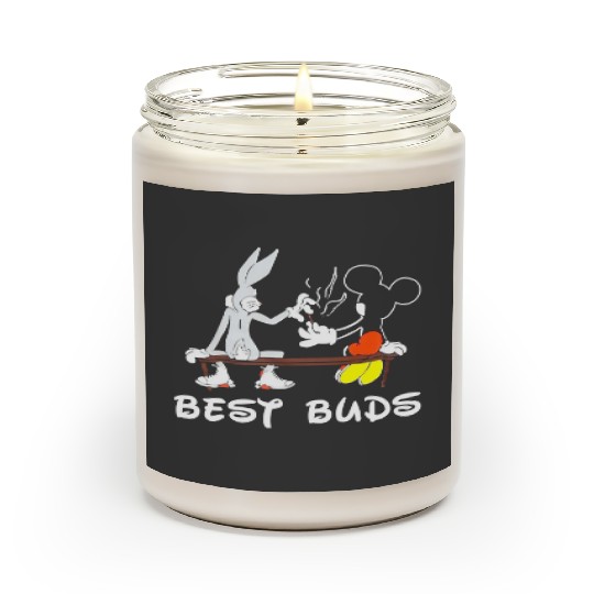 Best Buds Disney Scented Candles - Bugs Bunny & Mickey Mouse cotton Scented Candles, Graphic Scented Candles for men, women, Unisex,  Gifts