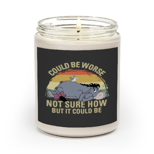 Eeyore Could Be Worse Not Sure How But It Could Be Scented Candles Winnie The Pooh Disney Scented Candles