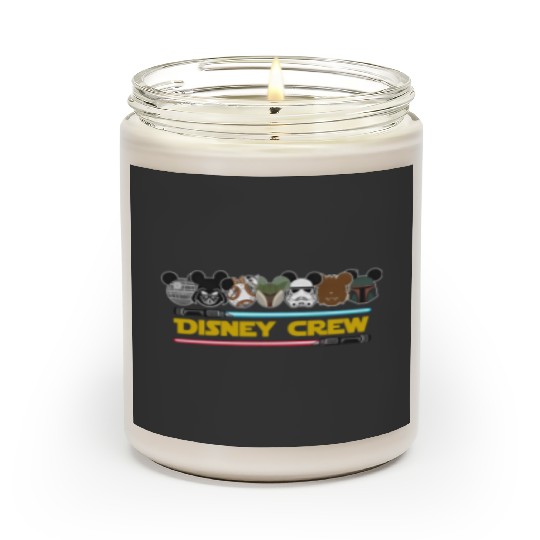 Disney Crew Darth Vader Stormtrooper Disney Disneyland Scented Candles
