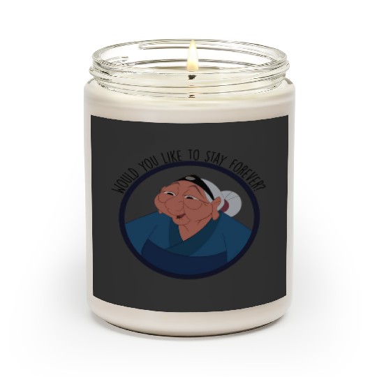 Warrior Princess Sumi e Premium : Disney Mulan Anime Mushu, Mulan and Mushu Scented Candles