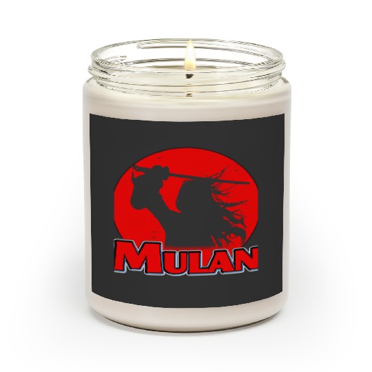 Mul@n Dog NO SYMBOLS Sticker: Disney Mulan Anime Mushu, Mulan and Mushu Scented Candles