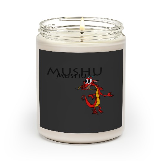 Mulan and Mushu Greeting Card: Disney Mulan Anime Mushu, Mulan and Mushu Scented Candles