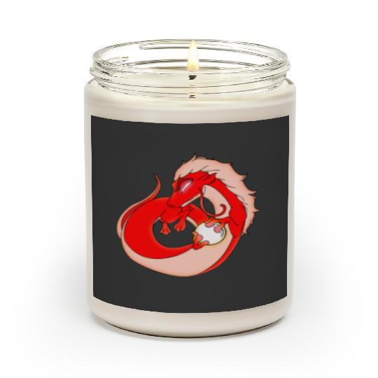Warrior Princess Sticker1: Disney Mulan Anime Mushu, Mulan and Mushu Scented Candles