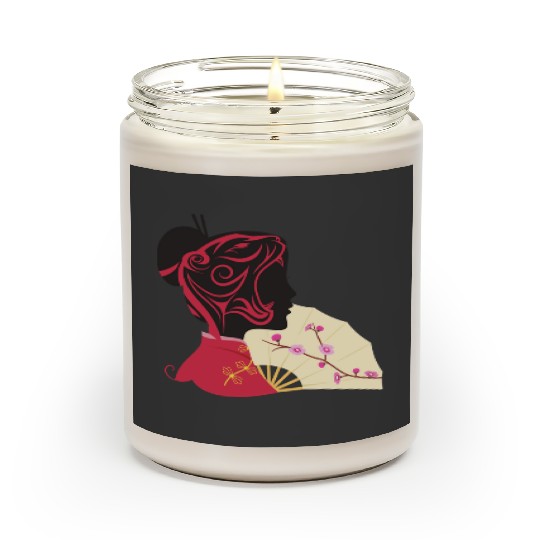 Girl illustration  : Disney Mulan Anime Mushu, Mulan and Mushu Scented Candles