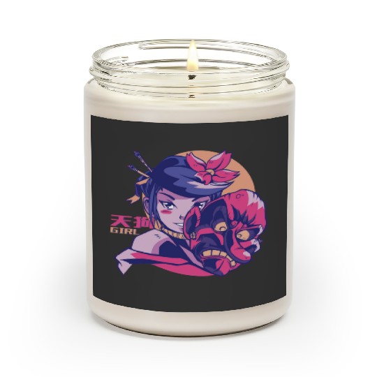 SpearFang Primal Artwork Sticker: Disney Mulan Anime Mushu, Mulan and Mushu Scented Candles