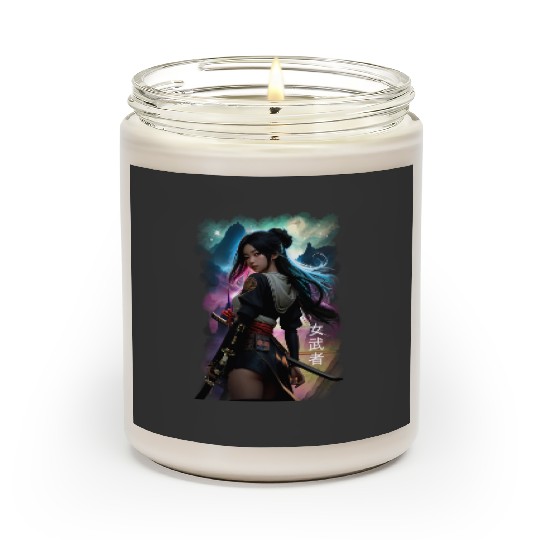 Ninja Abstract Warrior Elegance Sticker: Disney Mulan Anime Mushu, Mulan and Mushu Scented Candles