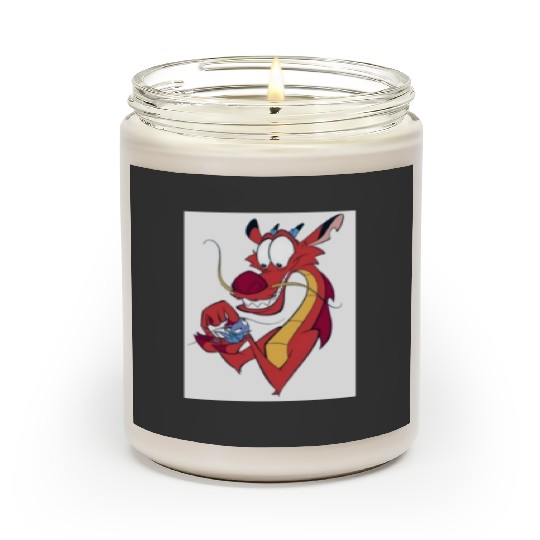 Mulan Cricket Throw Blanket: Disney Mulan Anime Mushu, Mulan and Mushu Scented Candles