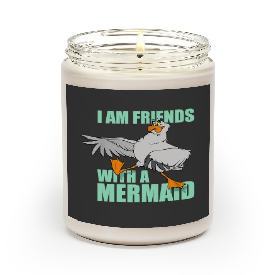 Disney The Little Mermaid Scuttle Friends With A Mermaid Scented Candles, Magic Kingdom Trip