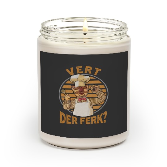 Discover Retro Vert Der Ferk Swedish Chef Scented Candles, Disney The Muppet Scented Candles