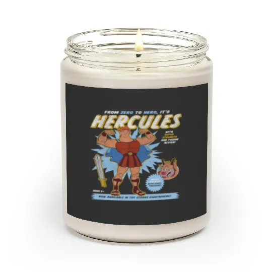 Vintage Hercules  Scented Candles, Disney Hercules Megara