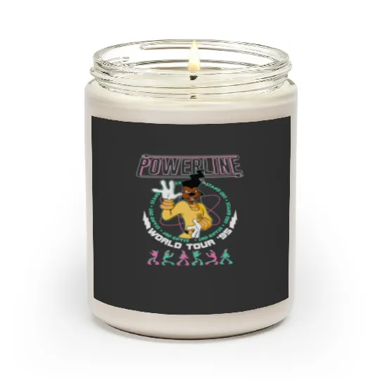 Disney Powerline Goofy Movie Scented Candles, Disney Goofy Movie Powerline