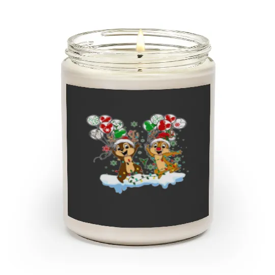 Disney Chip And Dale Christmas, Chip And Dale Scented Candles