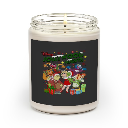 Disney The Muppets Show Jollywood Nights Christmas Retro Scented Candles