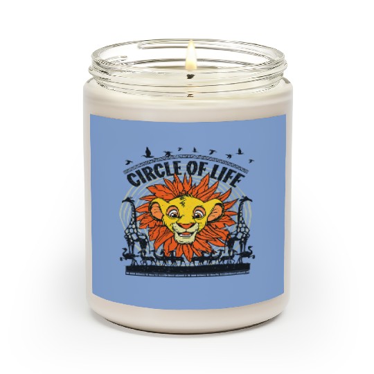 Disney The Lion King 30th Anniversary Simba Circle Of Life Scented Candles