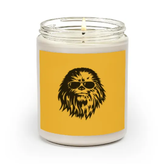 Chewbacca with Sunglasses  Disney Star Wars Adult Unisex Scented Candles, Star Wars Gift Idea