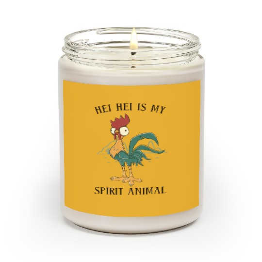 Disney Moana Hei Hei Is My Spirit Animal Portrait Scented Candles