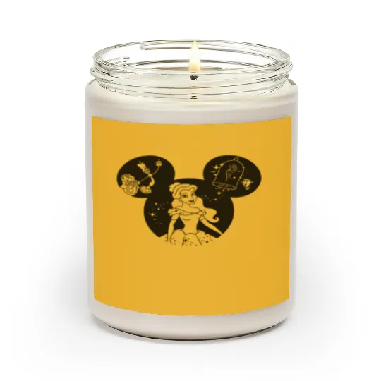 Disney belle Princess Scented Candles, Disney Princesses Fan Scented Candles,