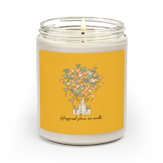 Disney Castle Balloon Disney Family Scented Candles
