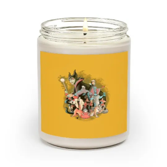 Disney Villain Scented Candles, Maleficent Evil Queen, Disneyland Scented Candles
