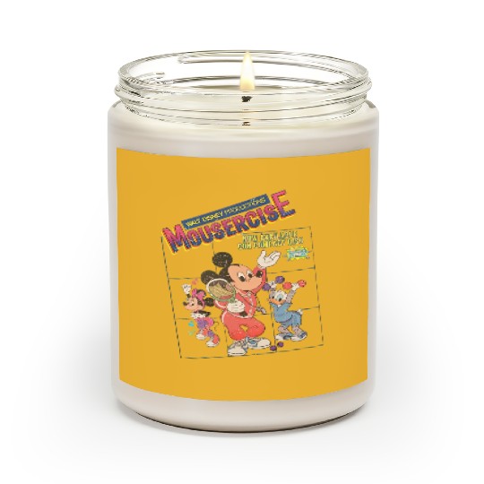 Vintage Disney Mousercise 90's Scented Candles