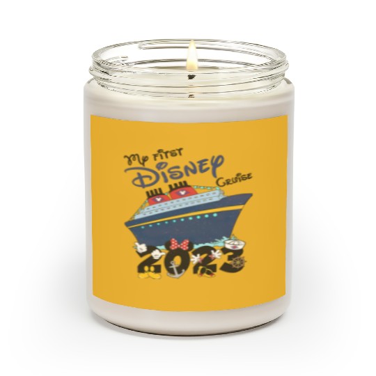 My First Disney Cruise 2023 Scented Candles, Disney Cruise Scented Candles