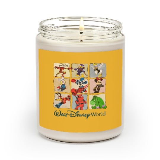 Disney Marvel Scented Candles, Marvel Superhero Scented Candles, Mickey and Friends Scented Candles, Avengers Team Scented Candles