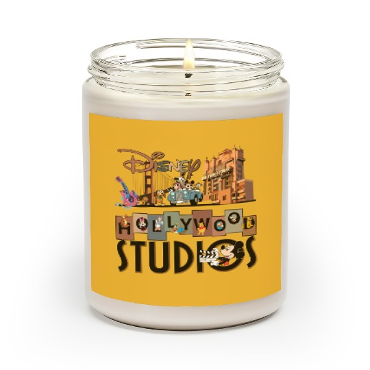 Discover Vintage Disney Hollywood Studios Scented Candles, Hollywood Studios Trip Scented Candles
