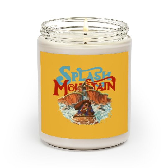 Disney Splash Mountain Vintage Scented Candles, Splash Mountain Scented Candles