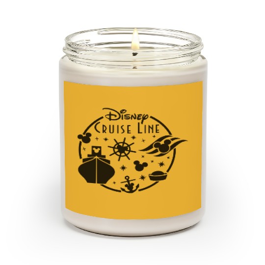 Disney Cruise Scented Candles, Disney Cruise Family Scented Candles