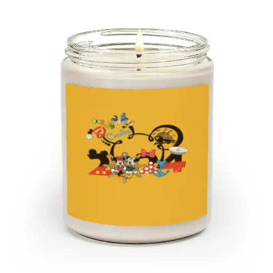 Disney Dream Cruise 2024 Scented Candles, Disney Cruise Scented Candles