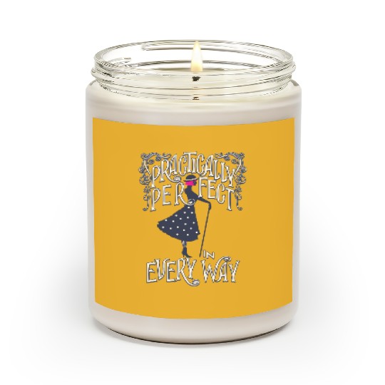 Disney Mary Poppins Practically Perfect Scented Candles, WDW Magic Kingdom Scented Candles