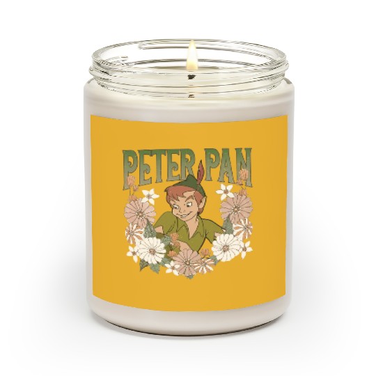 Disney Peter Pan Characters Scented Candles, Vintage Disney Peter Pan Scented Candles